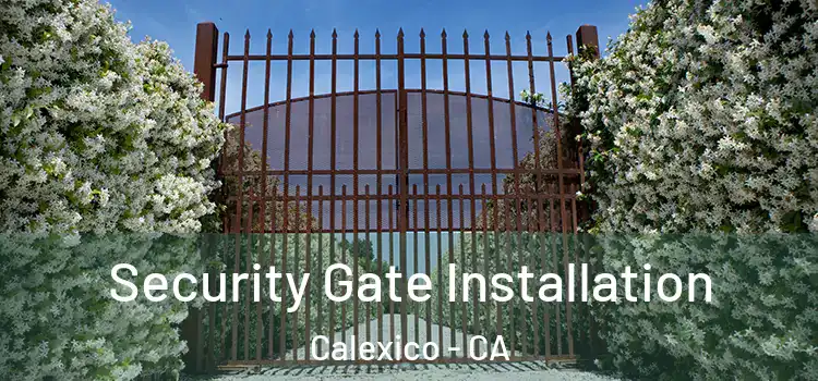 Security Gate Installation Calexico - CA